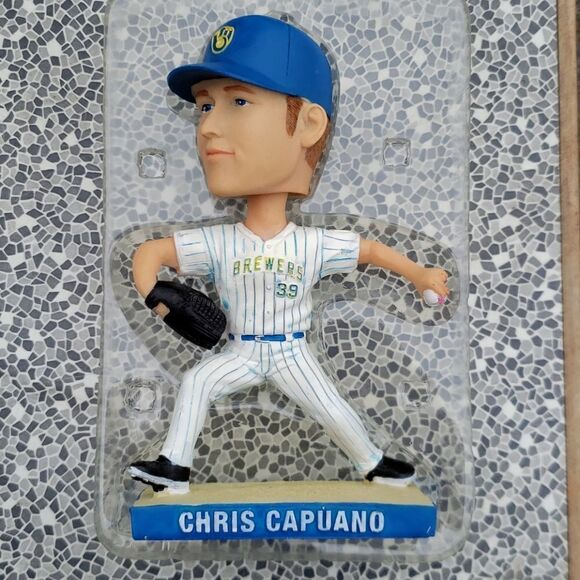 2007 Milwaukee Brewers Chris Capuano Bobblehead - Picture 1 of 11
